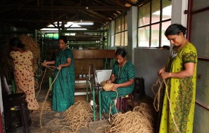 Coir Works in Alleppy